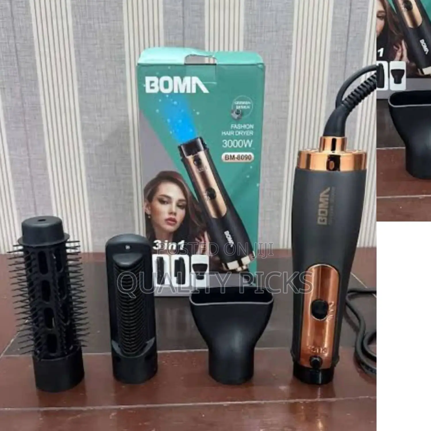 BOMA 3 in 1 Hair Straightener