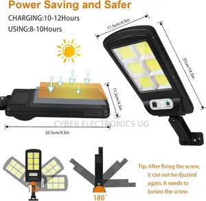 Led Solar Street Lights Outdoor Wireless Ip65 Motion Sensor