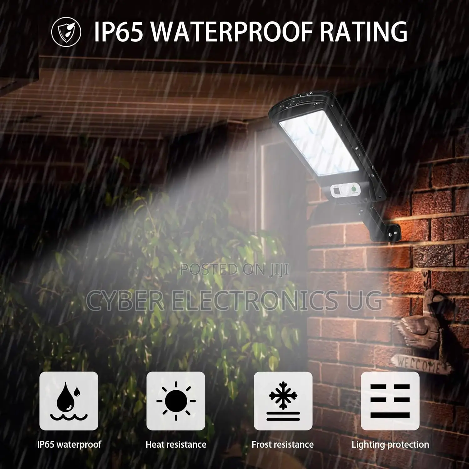 Led Solar Street Lights Outdoor Wireless Ip65 Motion Sensor