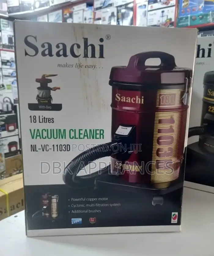 Saachi 18l Vacuum Cleaners Available