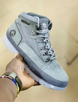 Original Grey Timberland Premium Casual Leather Boots