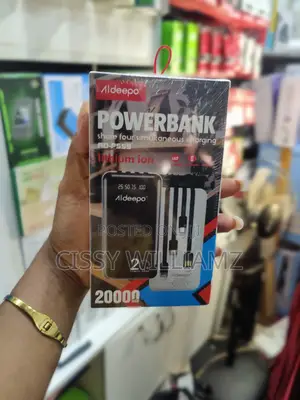Aldeepo Digital Power Bank/Fast Charging Power Bank 20000mah