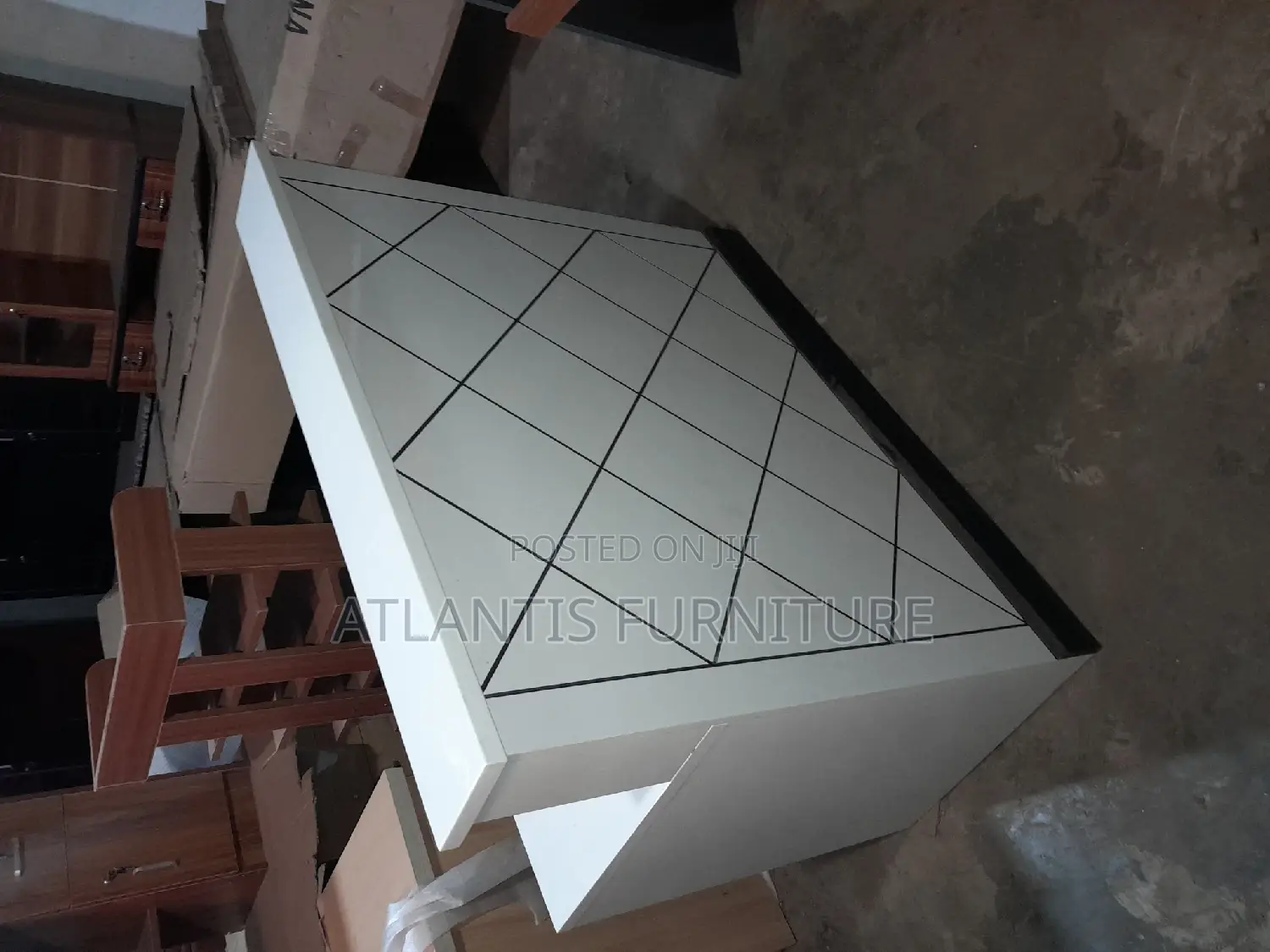 White Executive Reception Desk