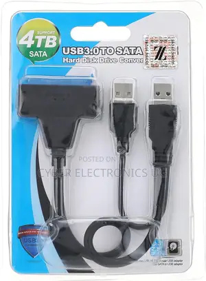 USB 3.0 to 4 TB SATA Cable Hard Disk Drive Converter