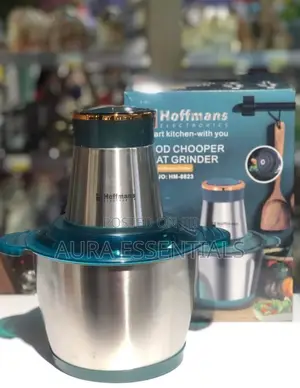 Stainless Steel Hoffmans Brand Food Chopper Meat Grinder