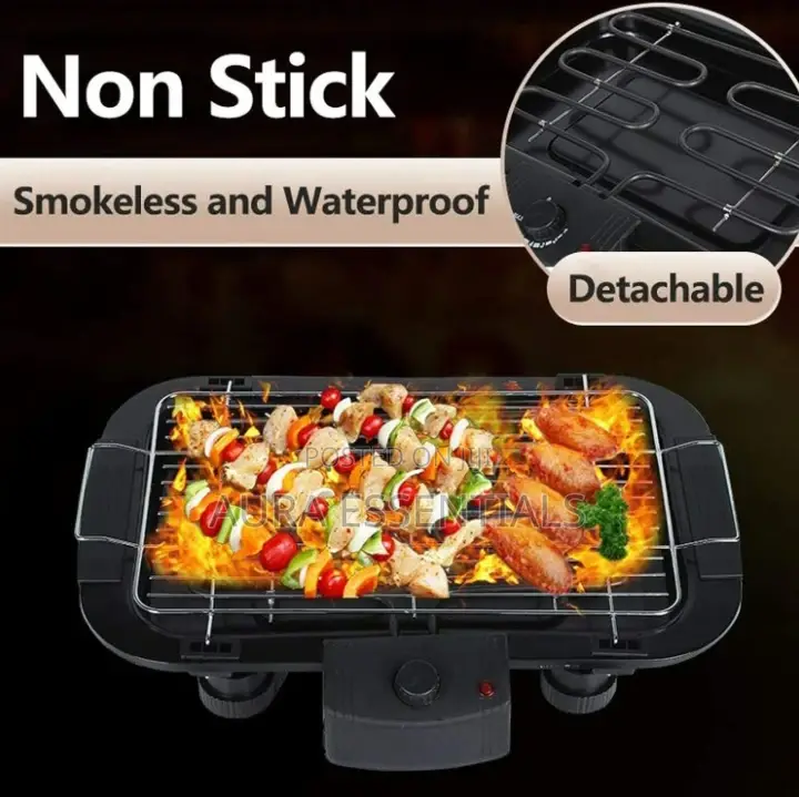 Smokeless Portable BBQ Indoor Barbecue Grill