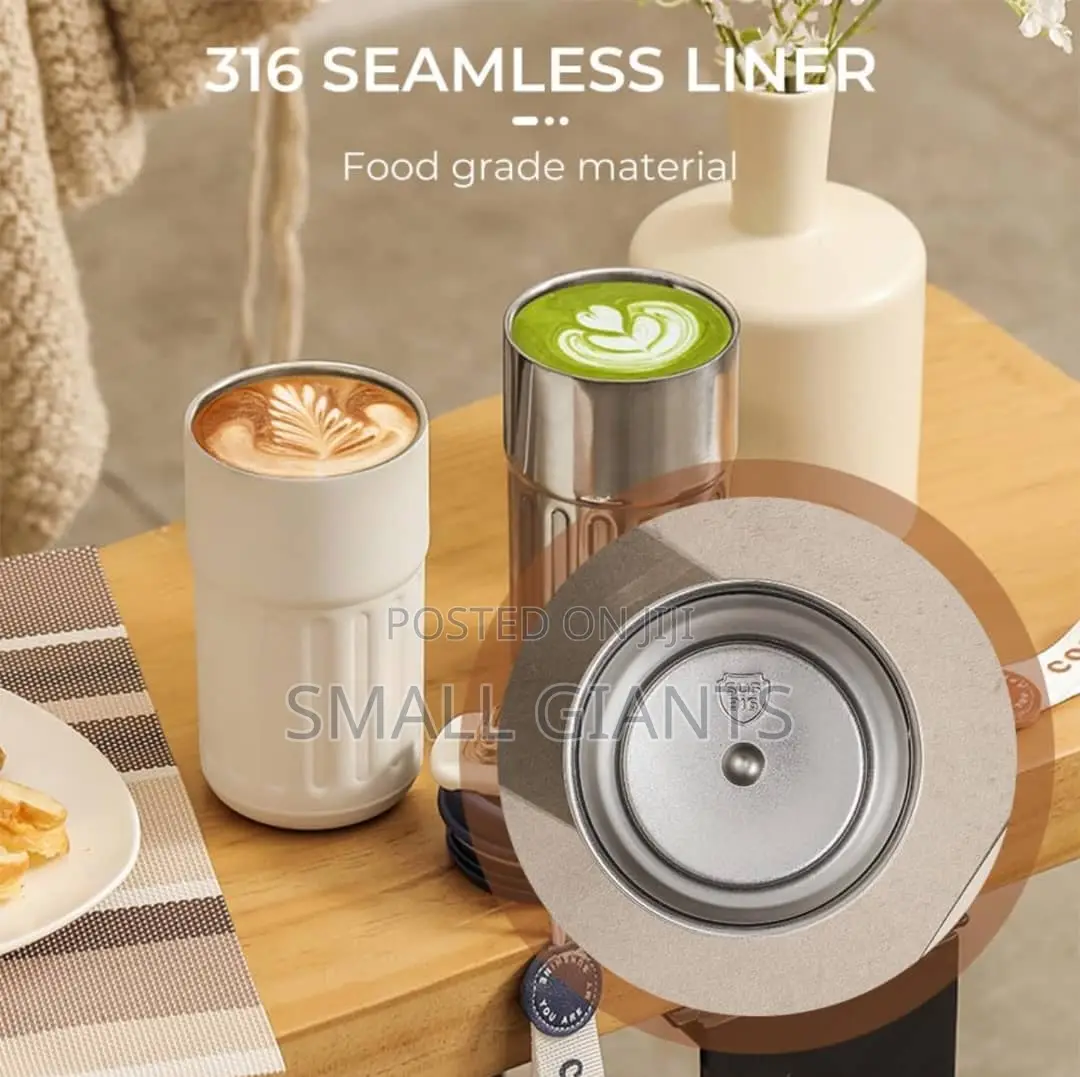 Coffee Thermos Mug With Temperature Display