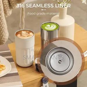 Coffee Thermos Mug With Temperature Display