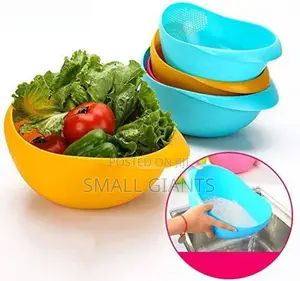 1pc Vegetable Washing Bowl Food Strainer Rice
Colanders