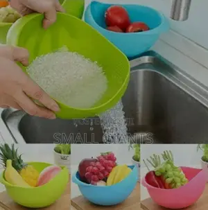 1pc Vegetable Washing Bowl Food Strainer Rice
Colanders