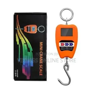Portable Digital Electronic 200kg Mini Crane Scale - Orange
