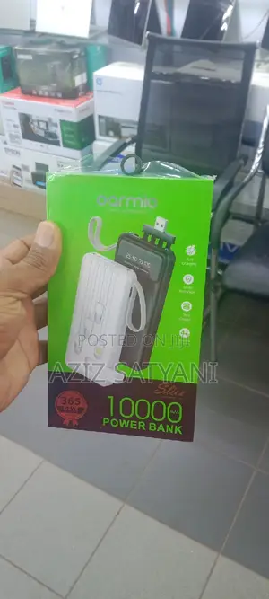 Power Bank 10,000mah Built in Cables All in One