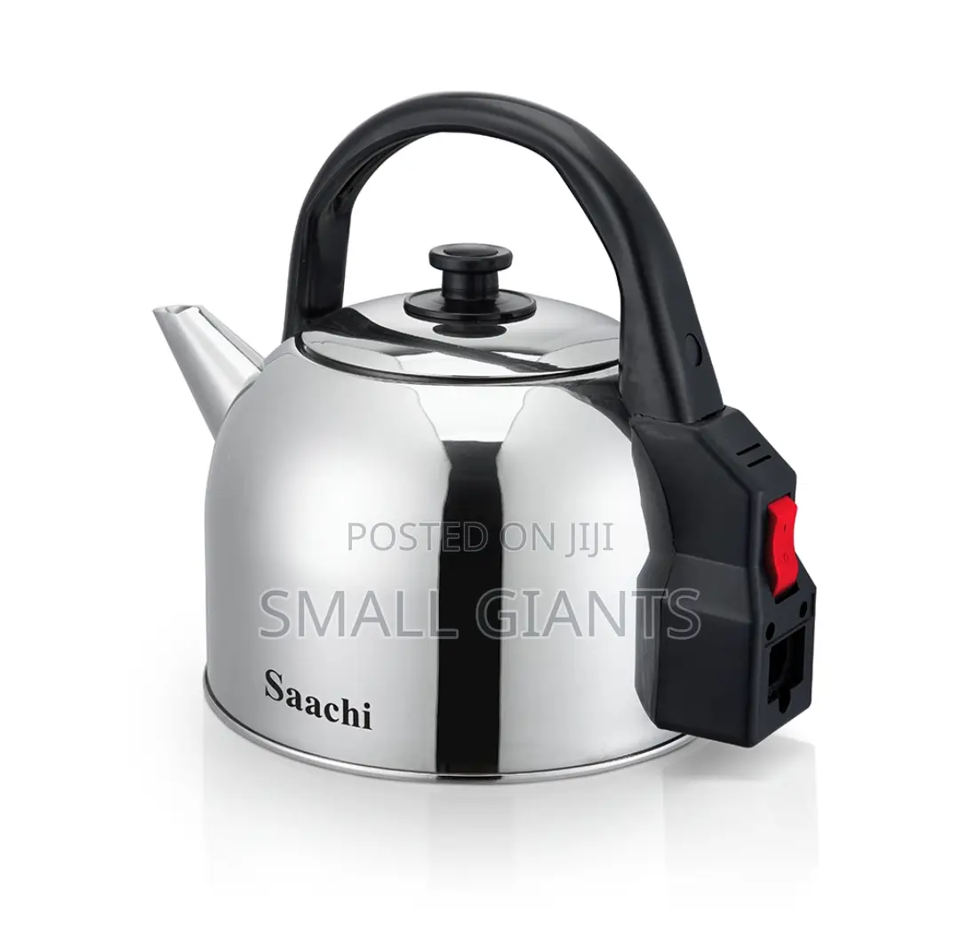 Saachi Electric Kettle - 5L - Silver