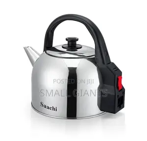 Saachi Electric Kettle - 5L - Silver