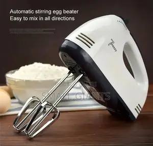 Electric Hand Mixer for Cake - White