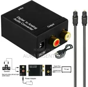 Digital to Analog Audio Converter Optical Fiber