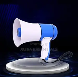 Loudspeaker Megaphone With Recording Reading Advertising
