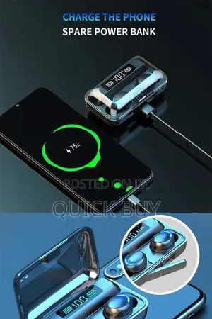 Bluetooth Earbuds TWS Wireless Earphone Fingerprint Touch