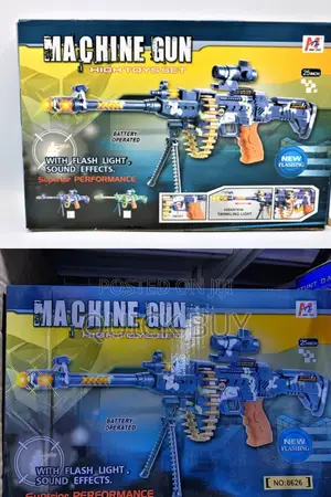 The Rambo Toy Machine Gun