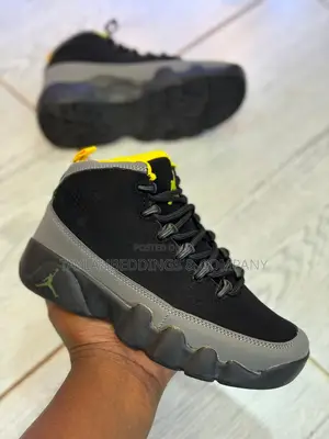 Air Jordan Ix Bt Black Gray