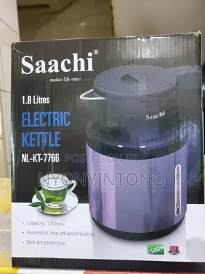 Saachi High Quality Electric Kettle With 2years Warranty.
