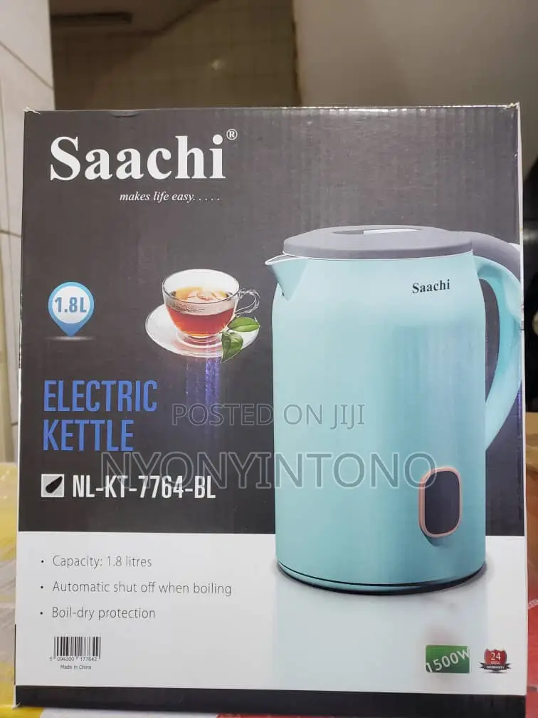 Saachi Electric Water Kettle With 2years Warranty