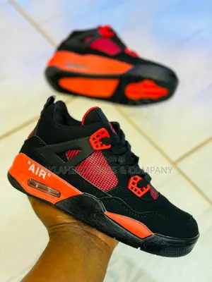 Kid's Nike Air Jordan Retro 4 (Red Thunder)