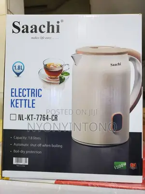 Saachi Automatic Electric Kettle With 2years Warranty
