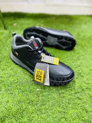 Original Men’S Black CAT Leather Sneakers