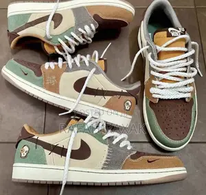 Original Zion Williamson Nike Air Jordan 1 Low Vodoo Sneaker