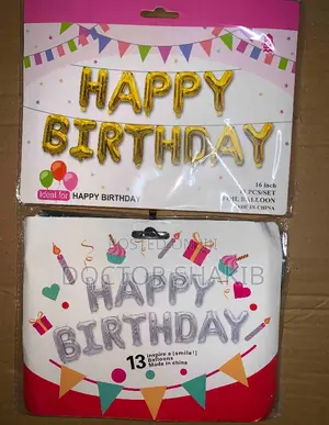 13'' Happy Birthday Foil Balloons