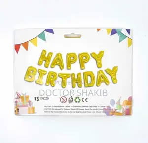 13'' Happy Birthday Foil Balloons