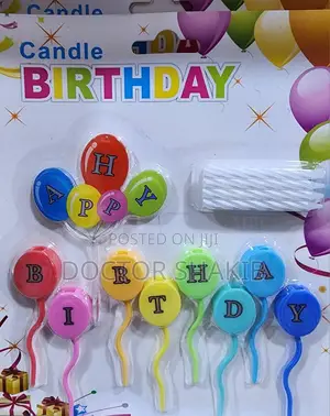 Decorative Birthday Candles Pack