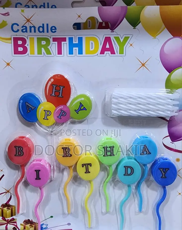 Decorative Birthday Candles Pack