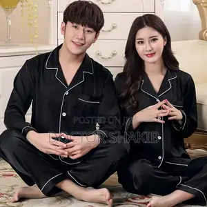 2pcs Silk Pyjama Set