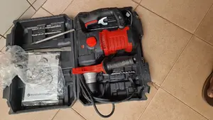 Hammer Drill With Bits Flat and Pointed