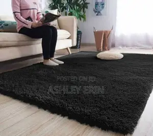 Modern Stylish Fluffy Center Carpet