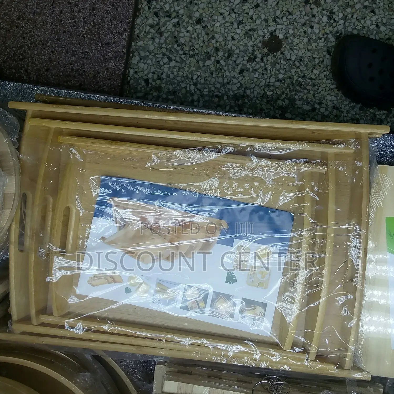 Wooden Trays 3 Piece