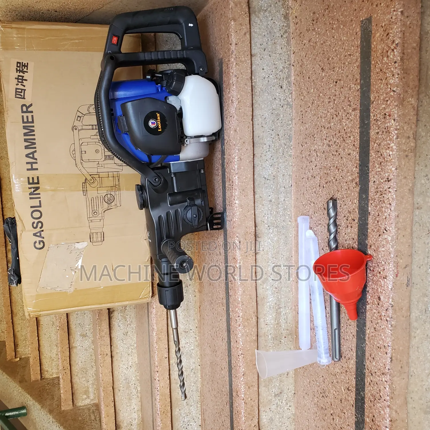 Gasoline Drill and Hammer