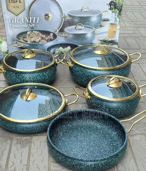 Granite Coating Kitchen Cookware Set
