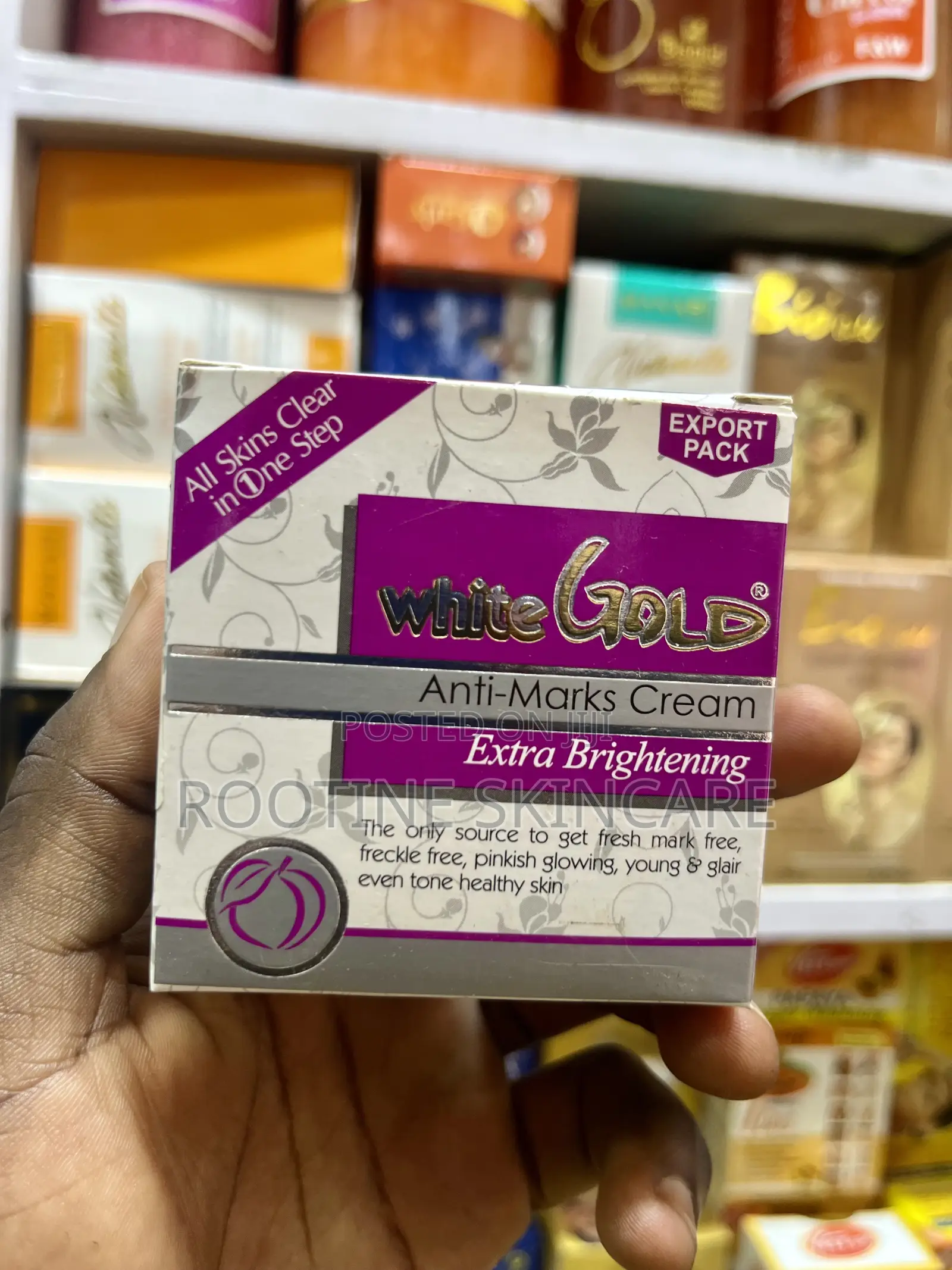 White Gold Extra Brightening Anti Marks Cream