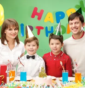Happy Birthday Gold Number Candle
