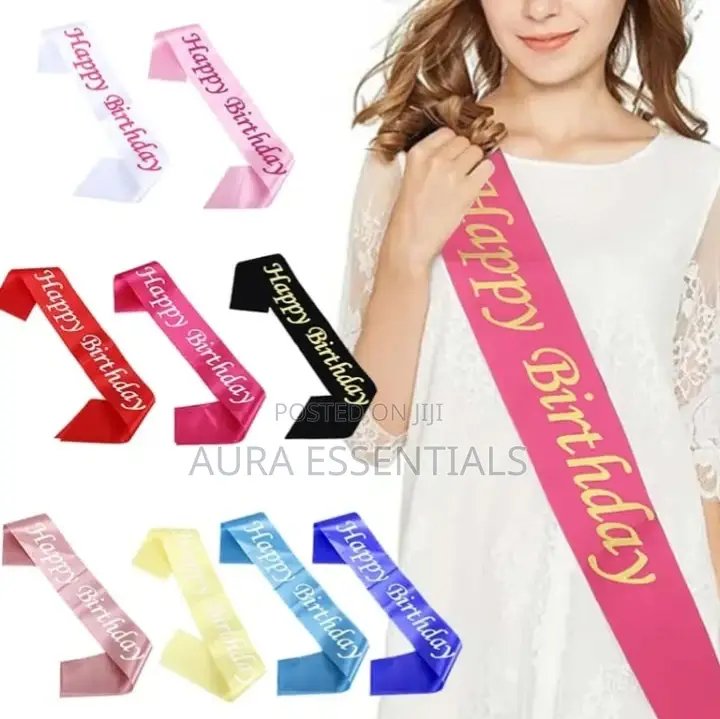 Happy Birthday Party Shoulder Strap