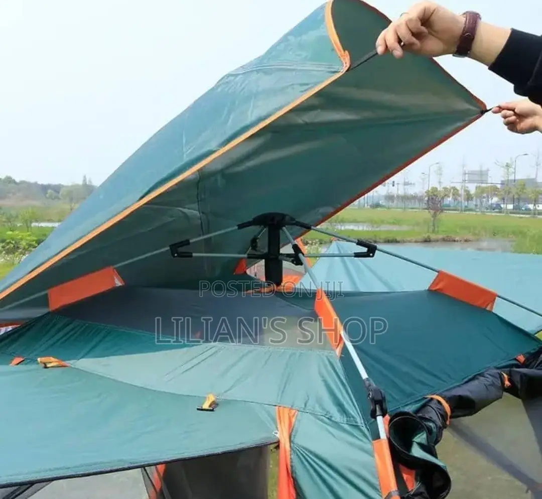 4 People Heavyduty Automatic Camping Tent