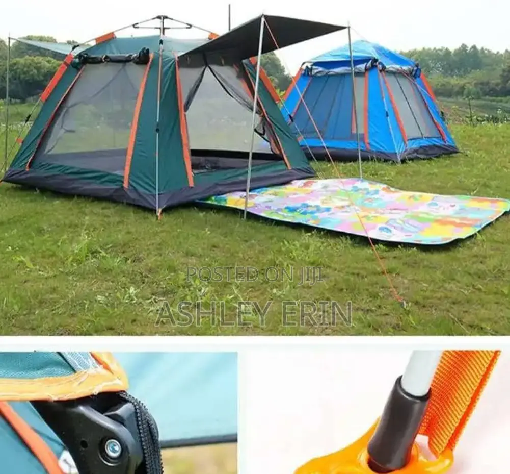4 People Heavyduty Automatic Camping Tent
