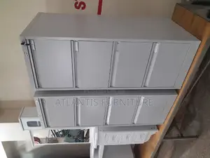 Silver Heavy Duty File Cabinet Four Drower