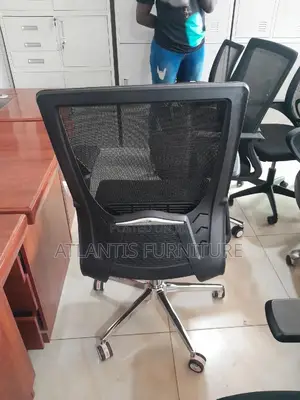 Very Very Black Colour With Design Office Chair