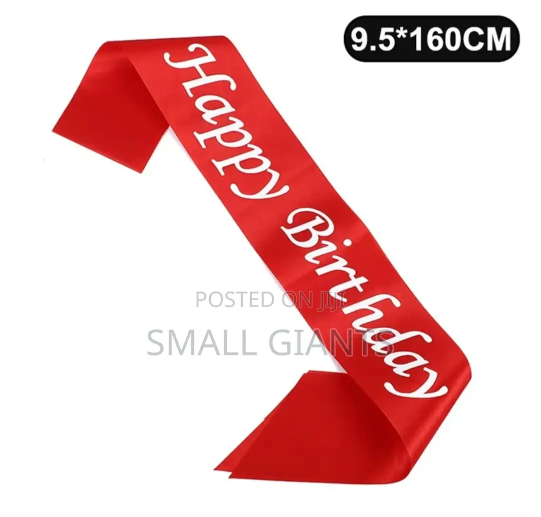 Happy Birthday Party Shoulder Strap