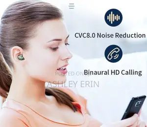 Bluetooth Ear Buds TWS Wireless Earphone Fingerprint Touch