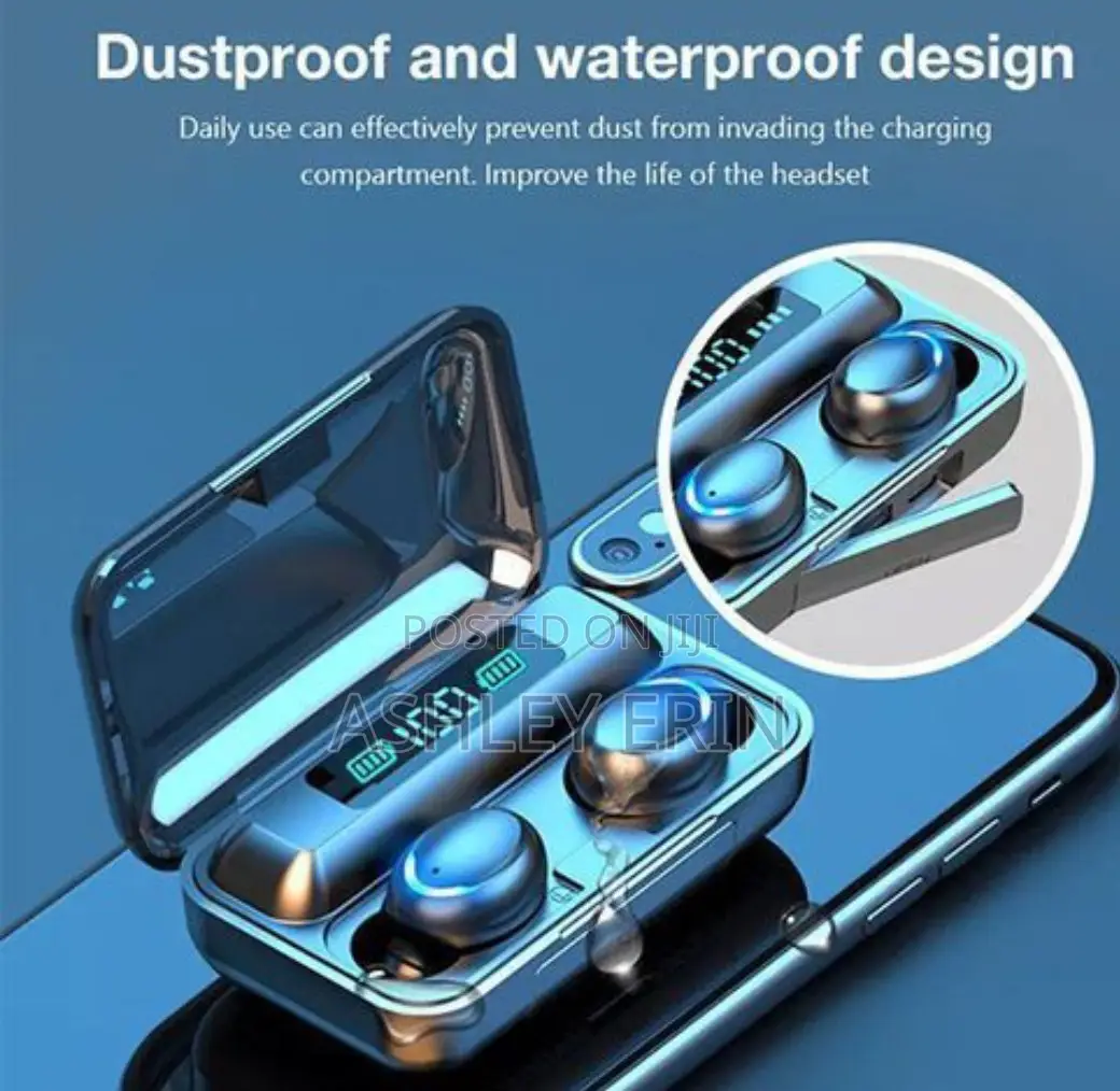 Bluetooth Ear Buds TWS Wireless Earphone Fingerprint Touch